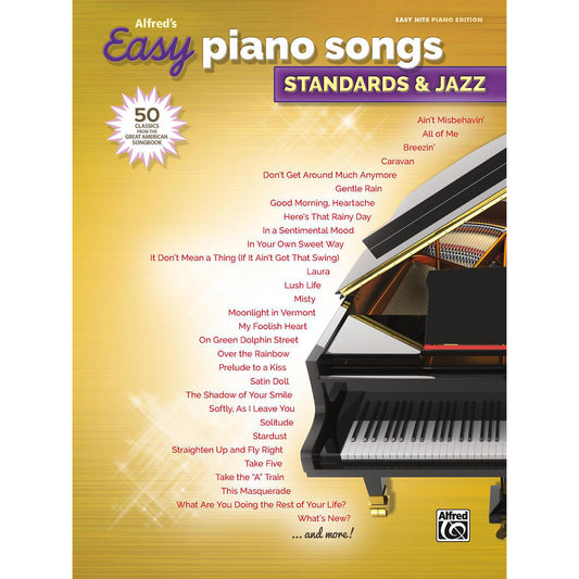 Alfred's Easy Piano Songs - Standards and Jazz
