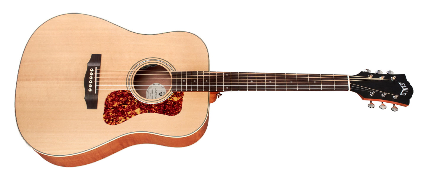 Guild D-240E Archback Solid Top Dreadnought Acoustic Guitar