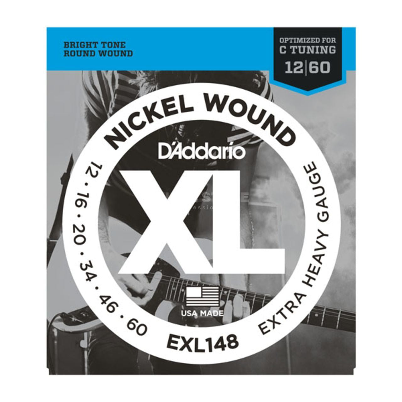 D’Addario XL Nickel Wound 12-60