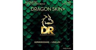 DR Strings Dragon Skin Coated acoustic strings 10-48