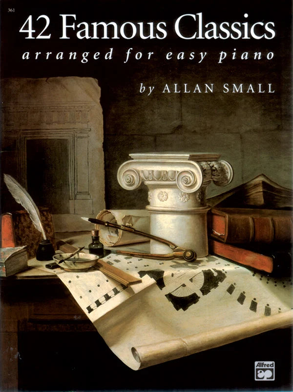 42 Famous Classics arranged for easy piano