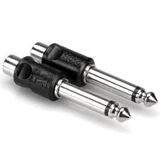 Hosa technology RCA to 1/4 in TRS