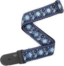 D’Addario 2” Guitar strap Monterey Blue