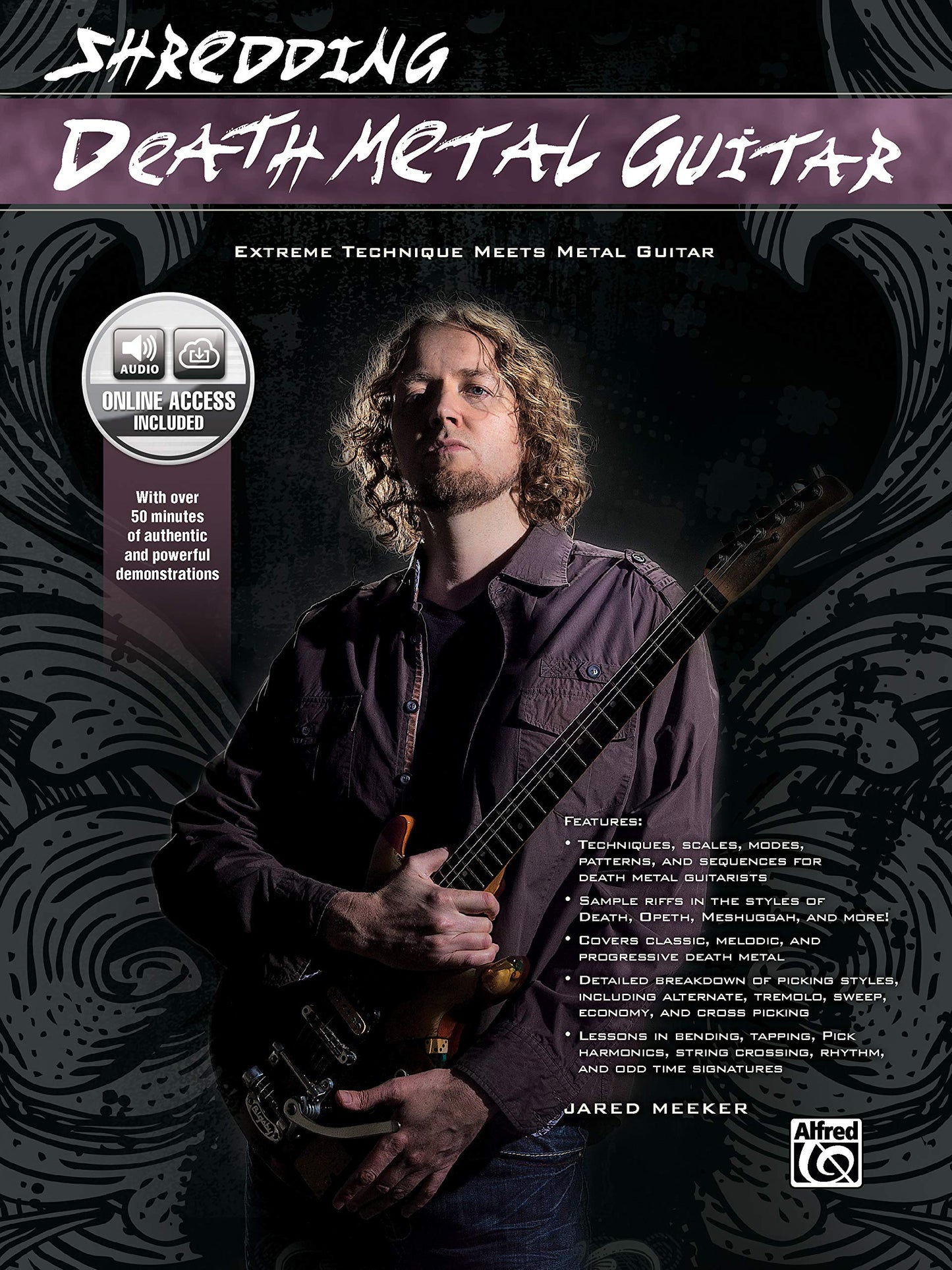 Shredding Death Metal Guitar lesson book
