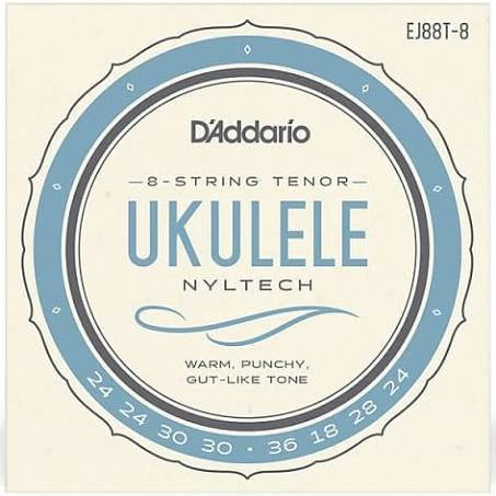 D’Addario Nyltech 8-String Tenor ukulele strings