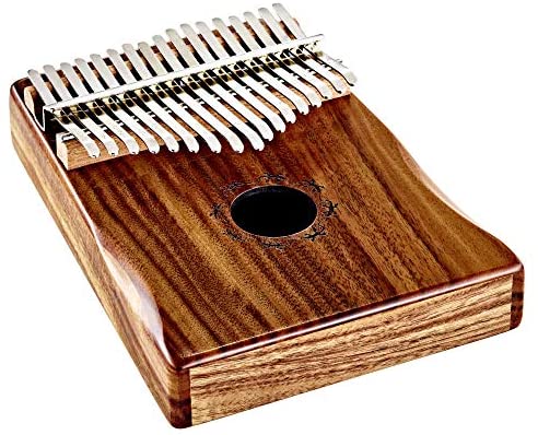 Ortega 17 key Kalimba OKB1 Solid Acacia with sound hole