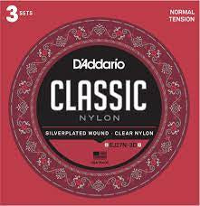 D’Addario Classic Nylon Classical Guitar strings EJ27