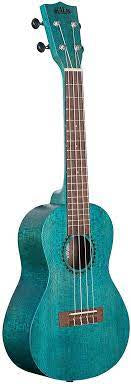 KALA blue stained Meranti Concert Ukulele