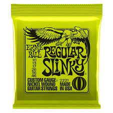 Ernie Ball Regular Slinky 2221 electric guitar strings