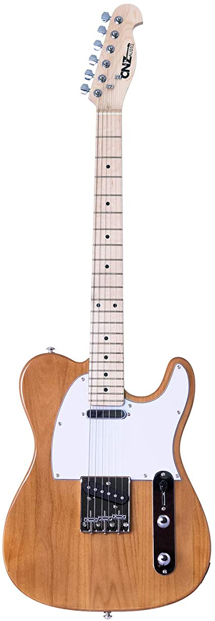 CNZ Audio telecaster natural finish