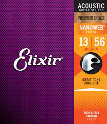 Elixir Nanoweb Phosphor Bronze 13-56 16102