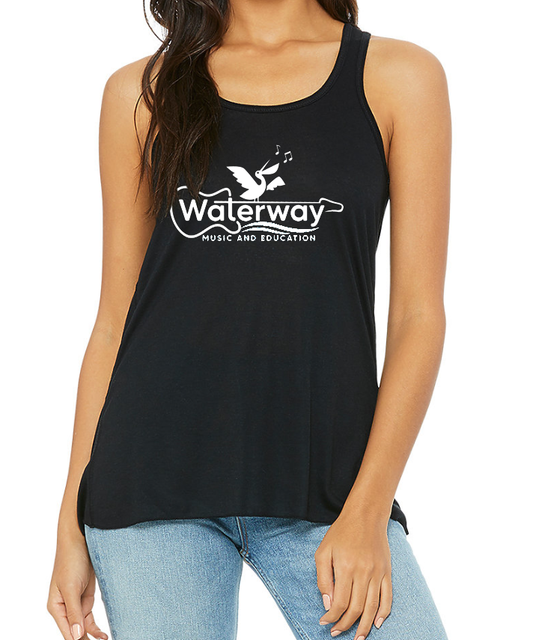 Ladies Pelican Logo Razorback Tank