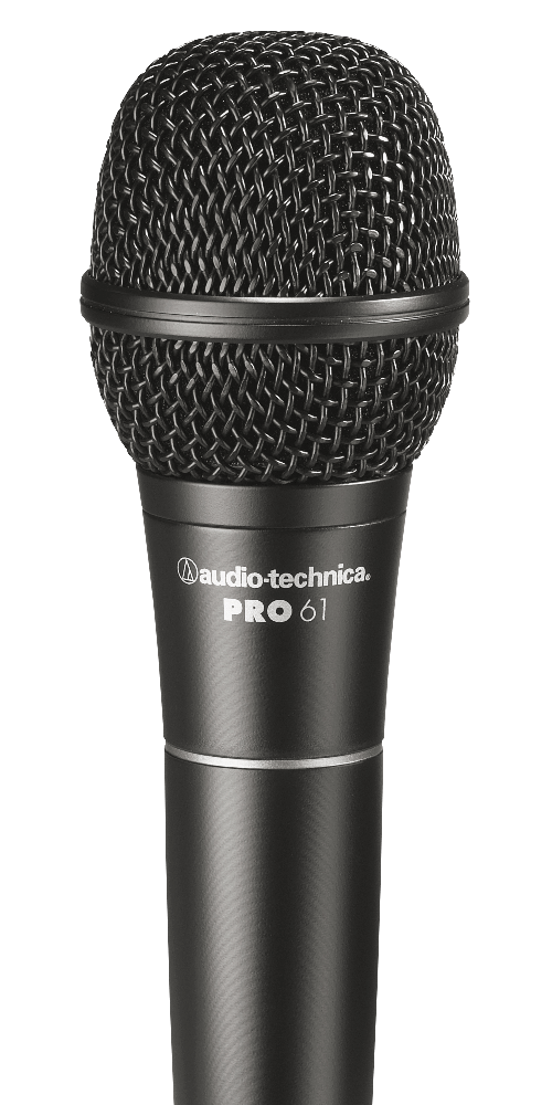 Audio-Technica PRO 61 Hypercardioid Dynamic Vocal Microphone with cable and clip
