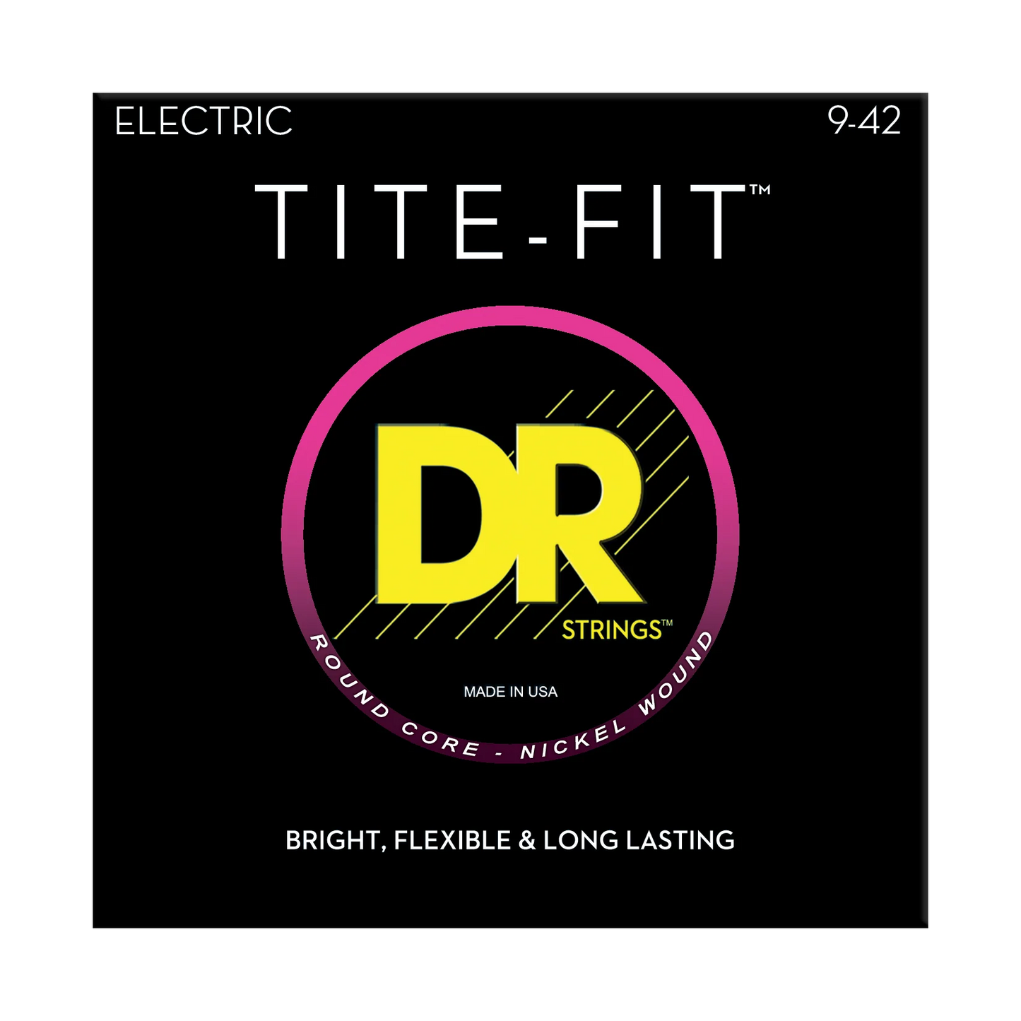 DR Strings Tite-Fit 9-42