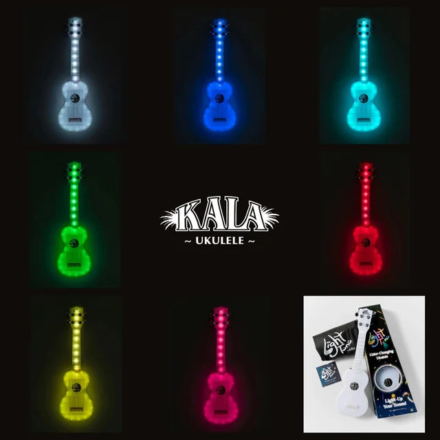 KALA Light Tone color-changing ukulele