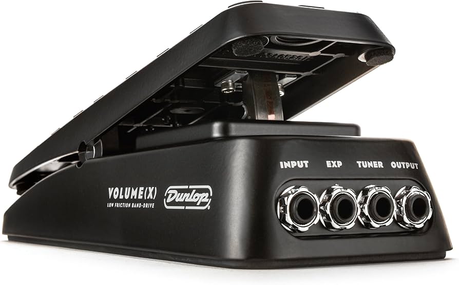 Dunlop Volume X low-friction band-drive pedal