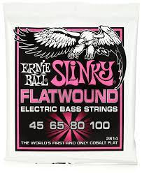 Ernie Ball Slinky Flatwound bass strings 2814 45-100