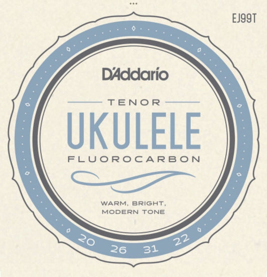 D’Addario EJ99TLG Flourocarbon Tenor Ukulele strings (low G)