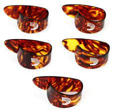 D’Addario Classic Celluloid Large thumb picks 5-pack