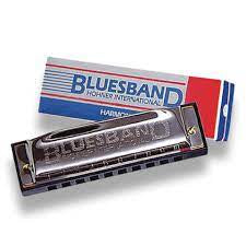 1st Note Bluesband Harmonica with case