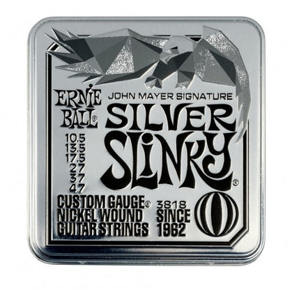 Ernie Ball John Mayer Signature Silver Slinky Tin 3-Pack