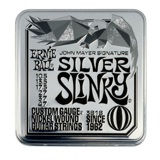 Ernie Ball John Mayer Signature Silver Slinky Tin 3-Pack