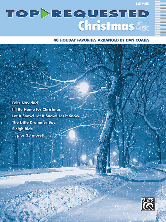 Alfred’s Top Requested Christmas Piano Sheet Music
