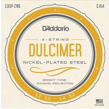 D’Addario 4-String Loop-End Dulcimer Strings