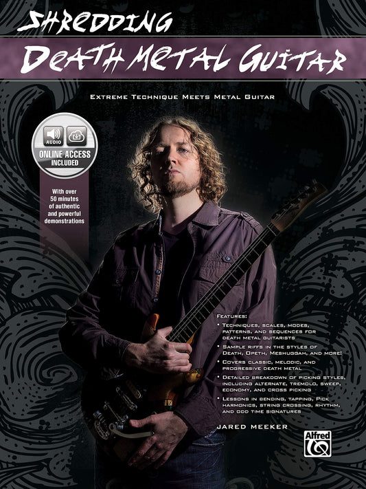 Shredding Death Metal Guitar lesson book