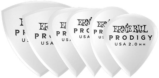Ernie Ball 2.0mm Prodigy Guitar pick 6 qty