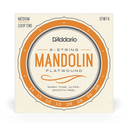 D’Addario 8-string mandolin medium 11-40 EJM74