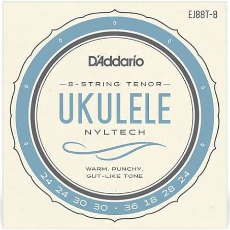D’Addario Nyltech 8-String Tenor ukulele strings
