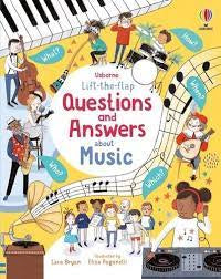 Usborne Lift-the-flap Questions and answers about Music