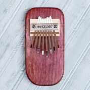 Mountain Melodies Specialty Wood Kalimba Thumb Piano, amplifier ready