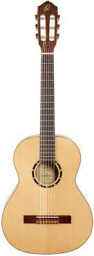Ortega Family Series Nylon String Guitar 1/4 to 3/4 with case