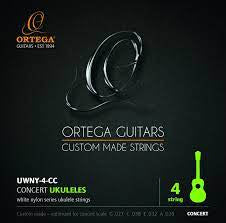 Ortega Custom White Nylon Ukulele Strings