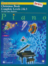 Alfred's Basic Piano Library Christmas Book Complete Levels 2 and 3
