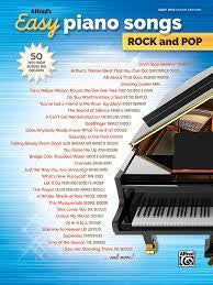 Alfred's Easy Piano Songs - ROCK and POP