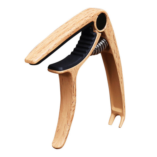 Guitar Capo, wood texture