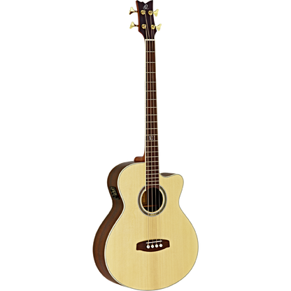 Ortega Acoustic Bass Deep Series 5, 4-string with case