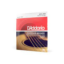 D'Addario Phosphor Bronze Medium Strings EJ17