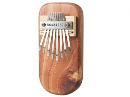 Mountain Melodies Cedar board Thumb Piano Kalimba, amplifier ready