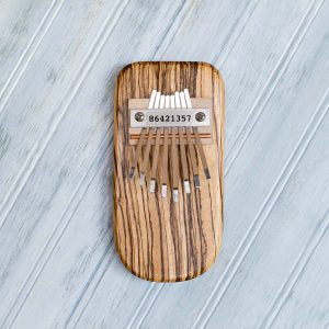 Mountain Melodies Specialty Wood Kalimba Thumb Piano, amplifier ready