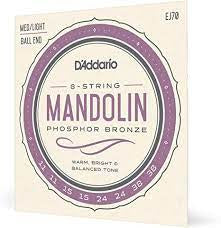 D’Addario EJ70 Mandolin ball-end strings