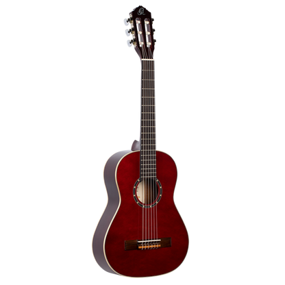 Ortega Family Series Nylon String Guitar 1/4 to 3/4 with case