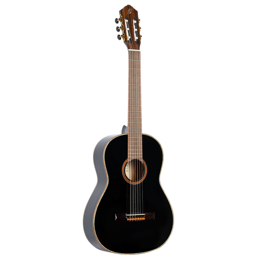 Ortega R221 Family Series Deluxe Nylon String Guitar 3/4 with case